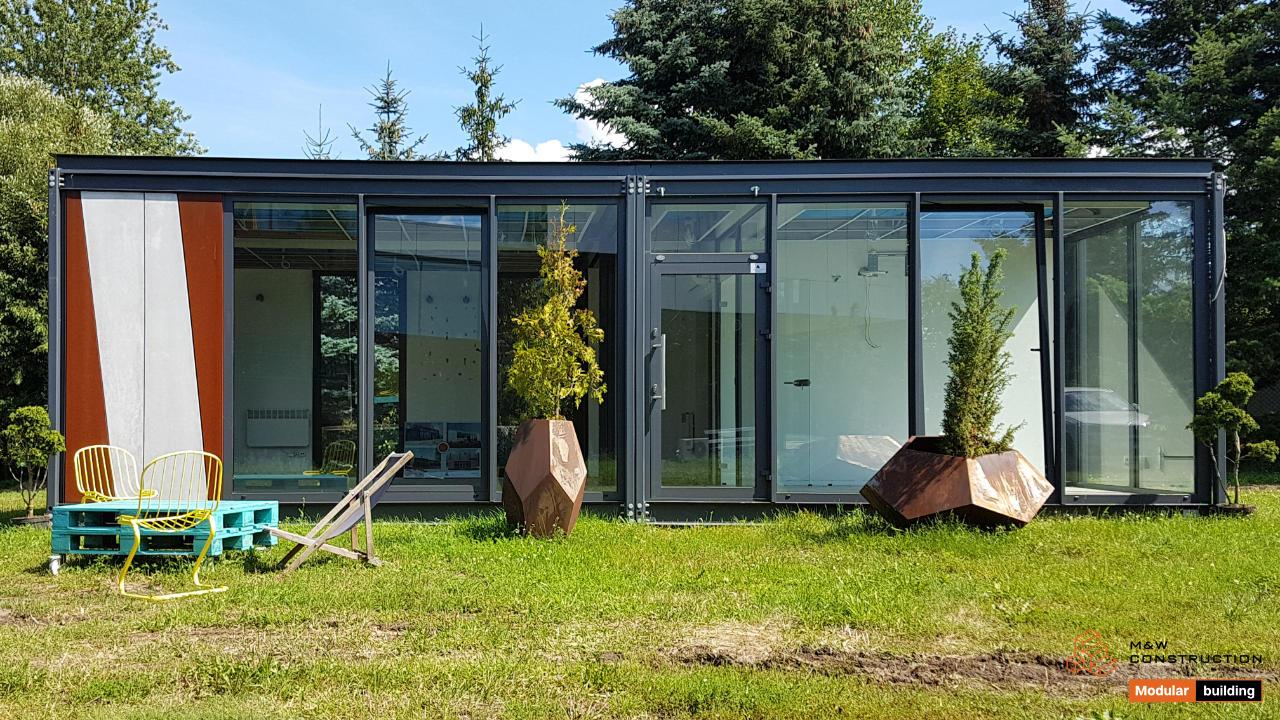 Gartenbüro hinter dem Haus, Kat