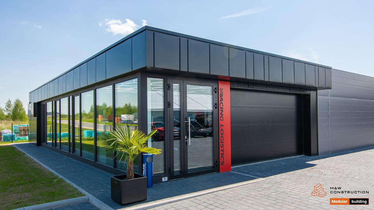 Pavillon, gewerblicher Container, Racing Logistic